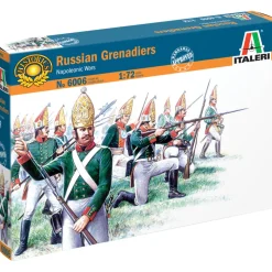 Russian Grenadiers 1/72 Plastic Figures 1:72 scale Plastic by Italeri