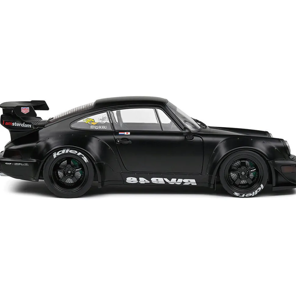 2016 RWB Bodykit - Darth Vader Black 1:18 Scale Diecast Model Car by Solido