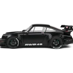 2016 RWB Bodykit - Darth Vader Black 1:18 Scale Diecast Model Car by Solido