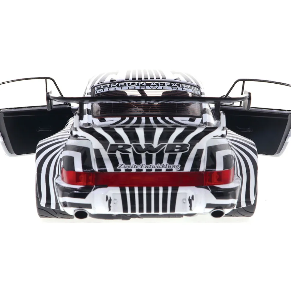 2022 RWB Body kit "The Zebra" - Camouflage 1:18 Scale Diecast Model Car by Solido