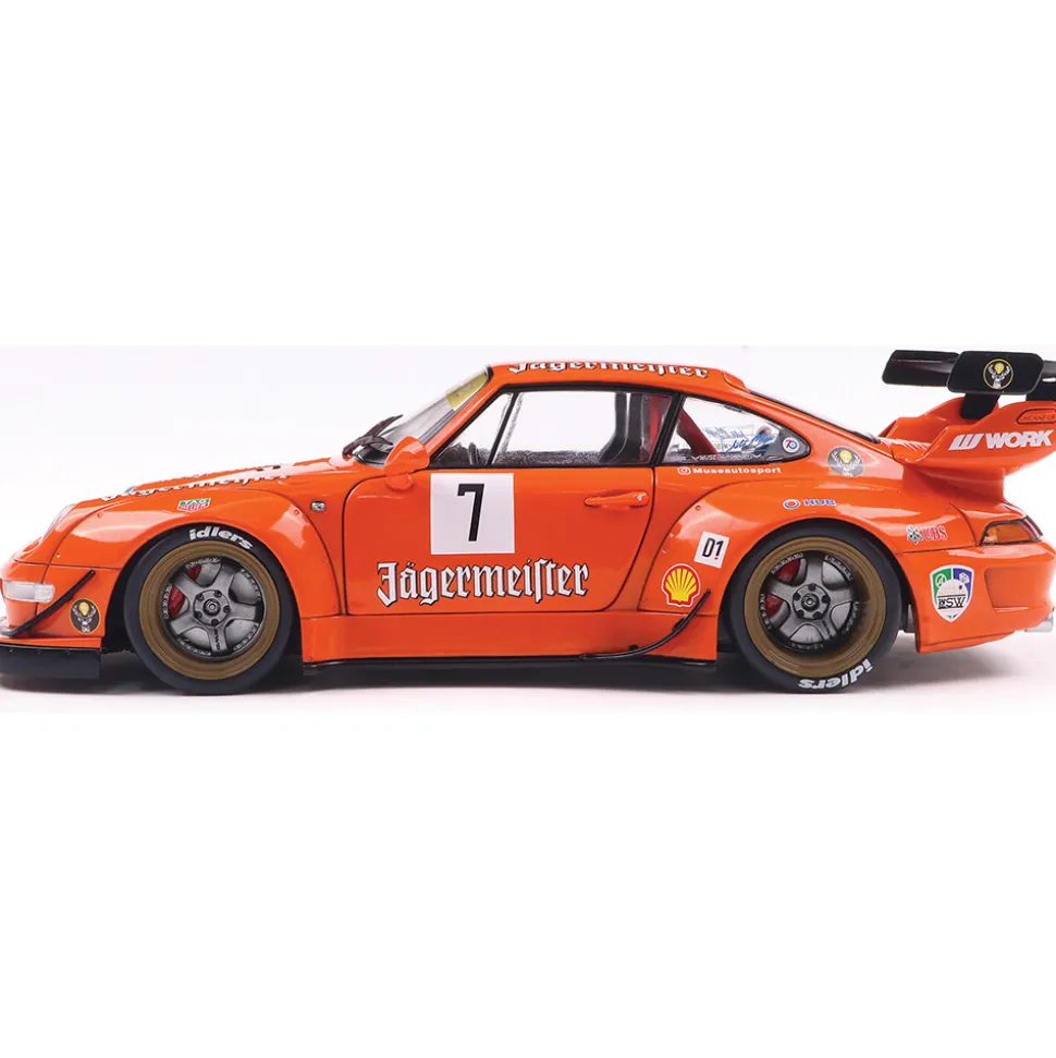 2020 RWB Porsche Bodykit - Orange 1:18 Scale Diecast Model Car by Solido