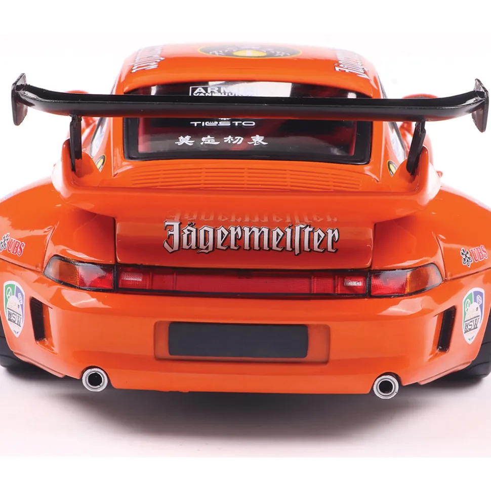 2020 RWB Porsche Bodykit - Orange 1:18 Scale Diecast Model Car by Solido