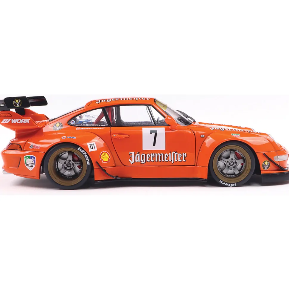 2020 RWB Porsche Bodykit - Orange 1:18 Scale Diecast Model Car by Solido
