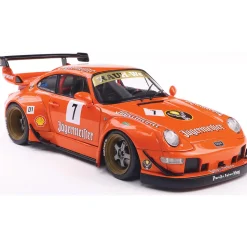 2020 RWB Porsche Bodykit - Orange 1:18 Scale Diecast Model Car by Solido