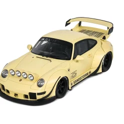 2023 RWB Porsche - Sandstorm Beige 1:18 Scale Cast Resin Model Car by GT Spirit