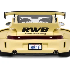 2023 RWB Porsche - Sandstorm Beige 1:18 Scale Cast Resin Model Car by GT Spirit
