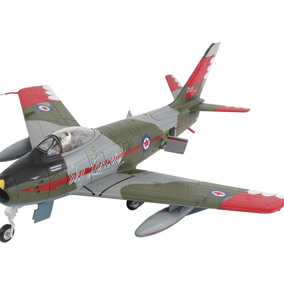 Sabre Mk.5 1/72 Diecast Model Sky Lancers", RCAF, 1956 1:72 scale Metal by Hobby Master