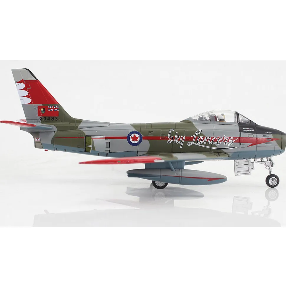 Sabre Mk.5 1/72 Diecast Model Sky Lancers", RCAF, 1956 1:72 scale Metal by Hobby Master