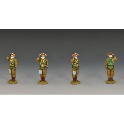Saluting Kamikaze Pilot 1/30 Figure K&C (JN-075) 1:30 scale Metal by King and Country