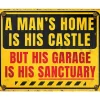 Sanctuary Metal Sign 2711 Tin by Desperate Enterprises