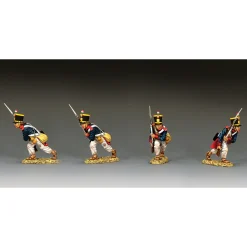 Santa Anna's Soldier Advancing Forward 1/30 Figure K&C (RTA124) 1:30 scale Metal by King and Country