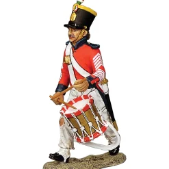 Santa Anna's Soldier Drummer Advancing 1/30 Figure K&C (RTA139) 1:30 scale Metal by King and Country
