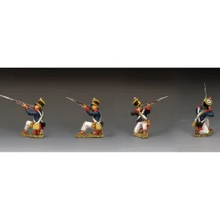 Santa Anna's Soldier Kneeling, Firing Upwards 1/30 Figure K&C (RTA141) 1:30 scale Metal by King and Country