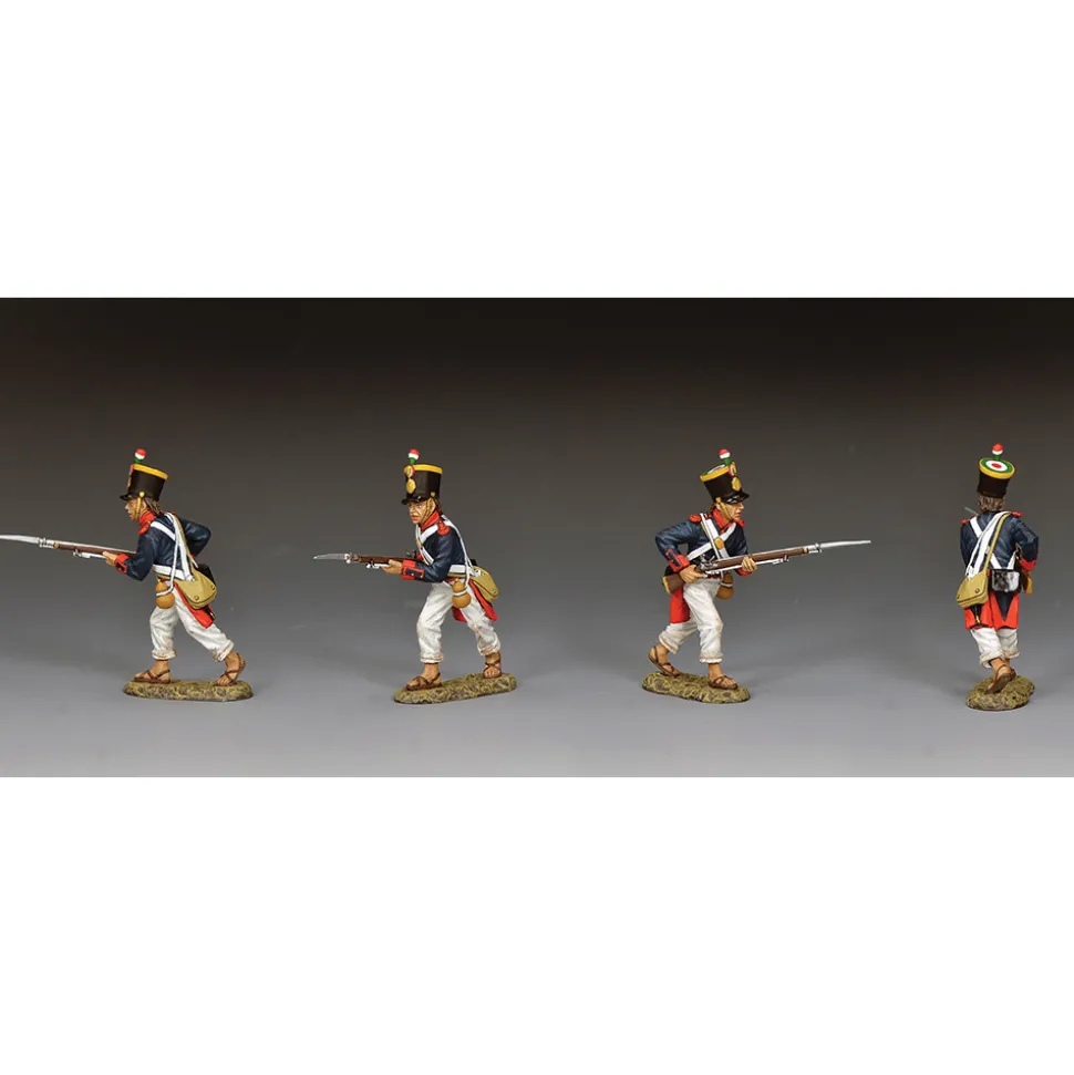 Santa Anna's Soldier Soldier Advancing 1/30 Figure K&C (RTA134) 1:30 scale Metal by King and Country