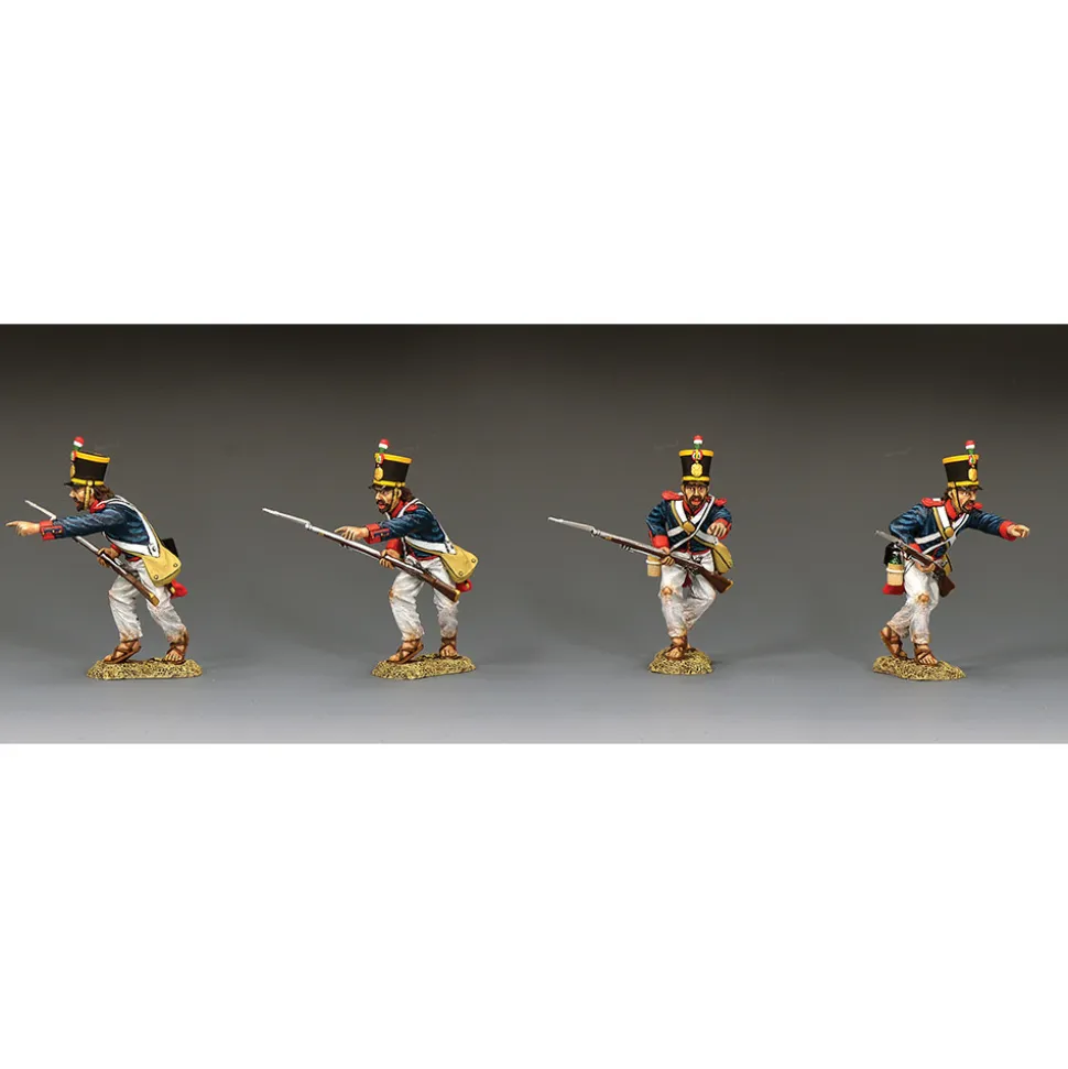 Santa Anna's Soldier Soldier Pointing Forward 1/30 Figure K&C (RTA137) 1:30 scale Metal by King and Country