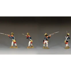 Santa Anna's Soldier Soldier Shooting Upwards 1/30 Figure K&C (RTA136) 1:30 scale Metal by King and Country