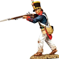 Santa Anna's Soldier Soldier Shooting to Front 1/30 Figure K&C (RTA135) 1:30 scale Metal by King and Country