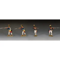 Santa Anna's Soldier Soldier Shooting to Front 1/30 Figure K&C (RTA135) 1:30 scale Metal by King and Country