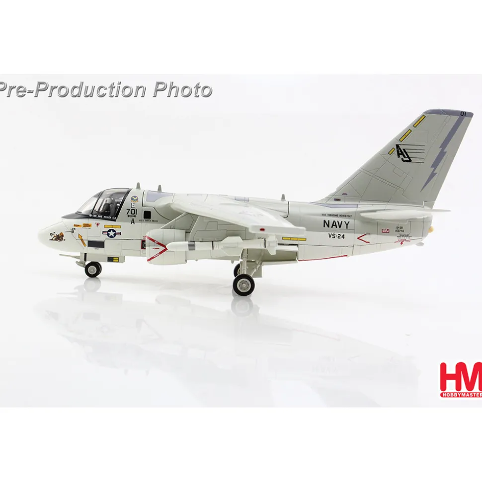 S-3B Viking 1/72 Die Cast Model - HA4914 VS-24, 1991 1:72 scale Metal by Hobby Master