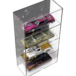 1:24 Scale 4 Car Wall Mount Collector Display Case 1:24 Scale by Mijo