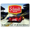 Schmidt Beer - Race Car Metal Sign by Vintage Sign Co.