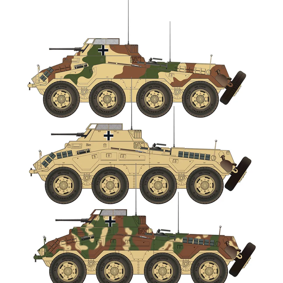 Sd.Kfz.234/1 1/35 Kit 1:35 scale Plastic by Italeri