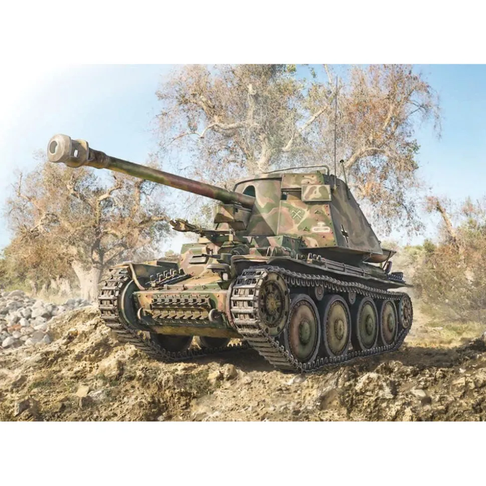 Sd.Kfz.138 Marder III Ausf. H 1/35 Kit Italeri (6566) 1:35 scale Plastic by Italeri