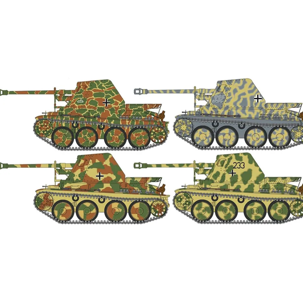 Sd.Kfz.138 Marder III Ausf. H 1/35 Kit Italeri (6566) 1:35 scale Plastic by Italeri