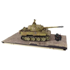 Sd.Kfz.181 PzKpfw VI Tiger Ausf. E 1/32 Die Cast Model #121, Schwere Panzerabteilung 501, 1943 North African Front 1:32 Scale Die Cast Metal by Forces of Valor