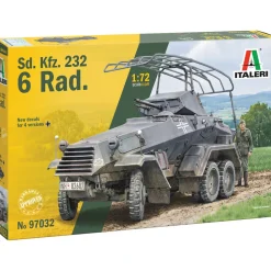 Sd.Kfz. 232 6 Rad. 1/72 Kit 1:72 scale Plastic by Italeri