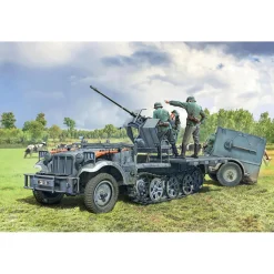 Sd.Kfz 10/4 With Flak 30 1/35 Kit Italeri 6395 1:35 scale Plastic by Italeri