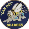 Seabees Lapel Pin Eagle Emblems (P14736) by Eagle Emblems