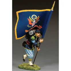 Sergeant w/Regimental Flag 1/30 Figure 1:30 Scale Metal by King and Country