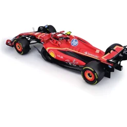 2024 SFR Ferrari Season Car - Sainz #55 1:18 Scale Diecast Model Car by Bburago
