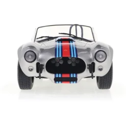 1965 Shelby Cobra 427 MkII Solido Works M - Racing Silver 1:18 Scale Diecast Model Car by Solido