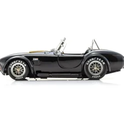 Shelby Cobra 427S/C - Black/Gold 1:18 Scale Diecast Model Car by Kyosho
