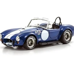 Shelby Cobra 427S/C - Blue/White 1:18 Scale Diecast Model Car by Kyosho