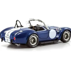 Shelby Cobra 427S/C - Blue/White 1:18 Scale Diecast Model Car by Kyosho