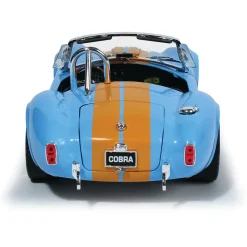 1965 Shelby Cobra 427 S/C - Gulf Blue&Orange 1:18 Scale Diecast Model Car by Shelby Collectibles