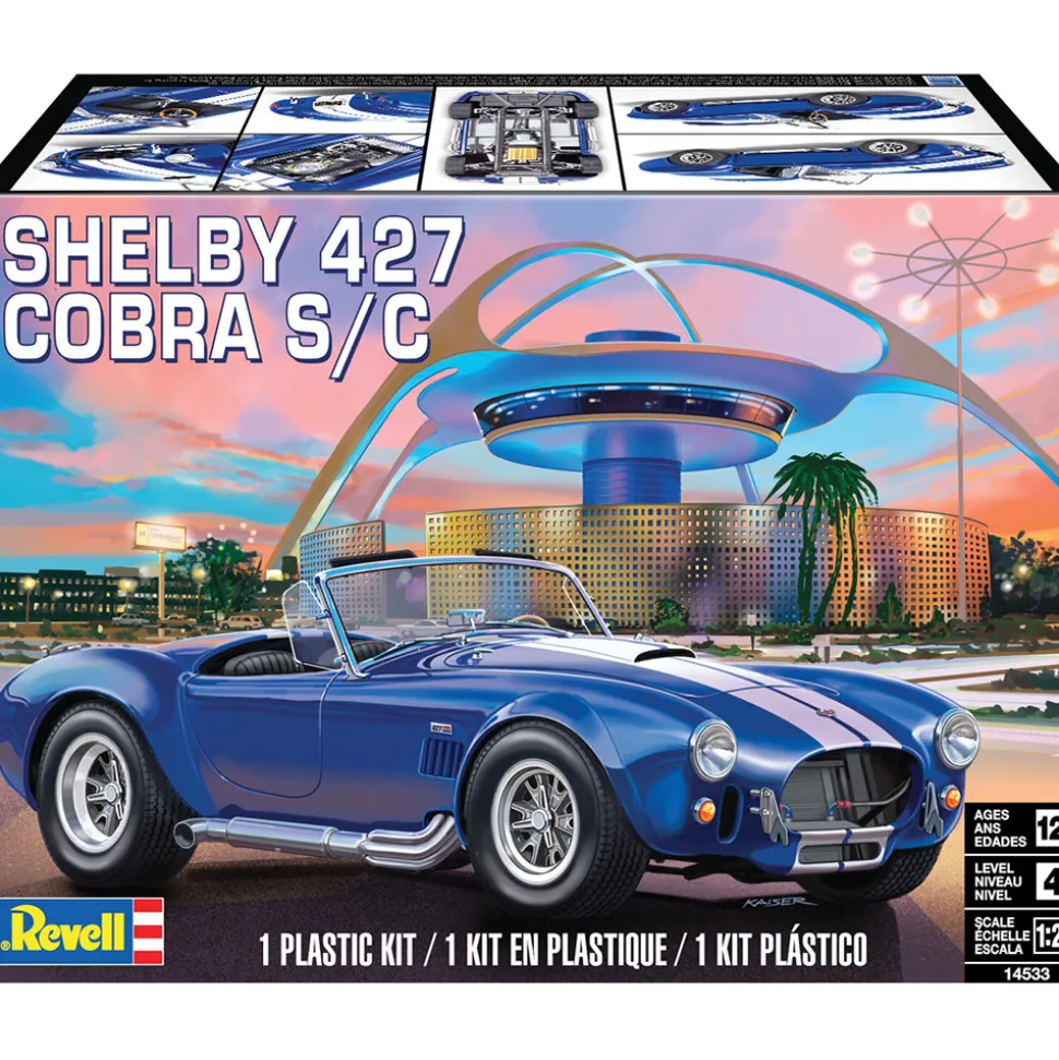Shelby Cobra 427 S/C Model Kit 1:24 Scale Plastic Model Kit by Revell