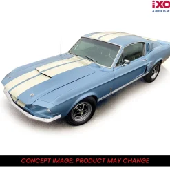 1967 Shelby G.T. 500 - Brittany Blue 1:43 Scale Diecast Model Car by IXO Models