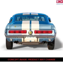 1967 Shelby G.T. 500 - Brittany Blue 1:43 Scale Diecast Model Car by IXO Models