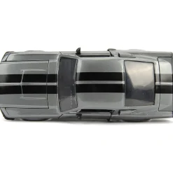 1967 Shelby GT500 - Silver 1:24 Scale Diecast Model Car by Jada Toys