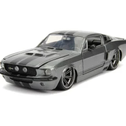 1967 Shelby GT500 - Silver 1:24 Scale Diecast Model Car by Jada Toys