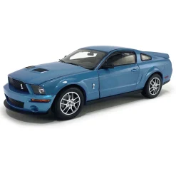 2007 Shelby G.T. 500 - Windveil Blue 1:64 Scale Diecast Model Car by Shelby Collectibles