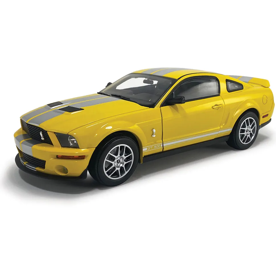 2007 Shelby G.T. 500 - Yellow 1:64 Scale Diecast Model Car by Shelby Collectibles