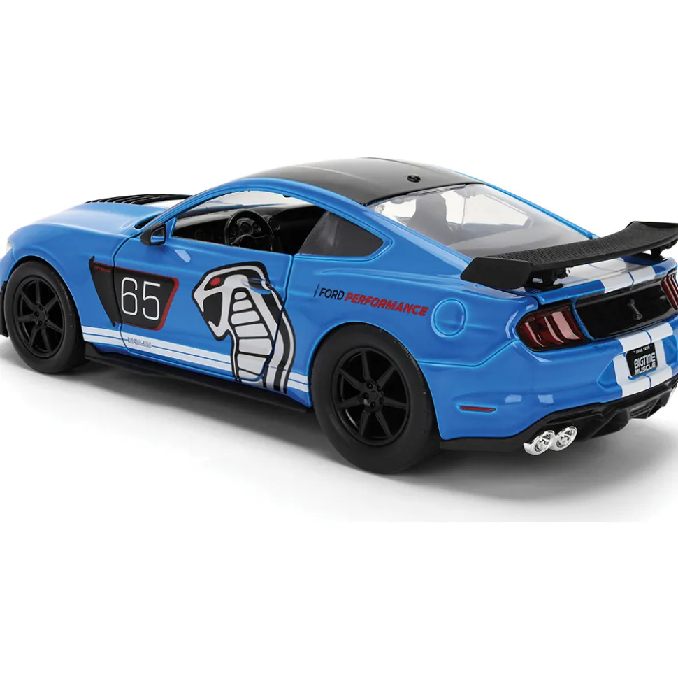 2020 Shelby Mustang G.T. 500 - Blue Cobra 1:24 Scale Diecast Model Car by Jada Toys