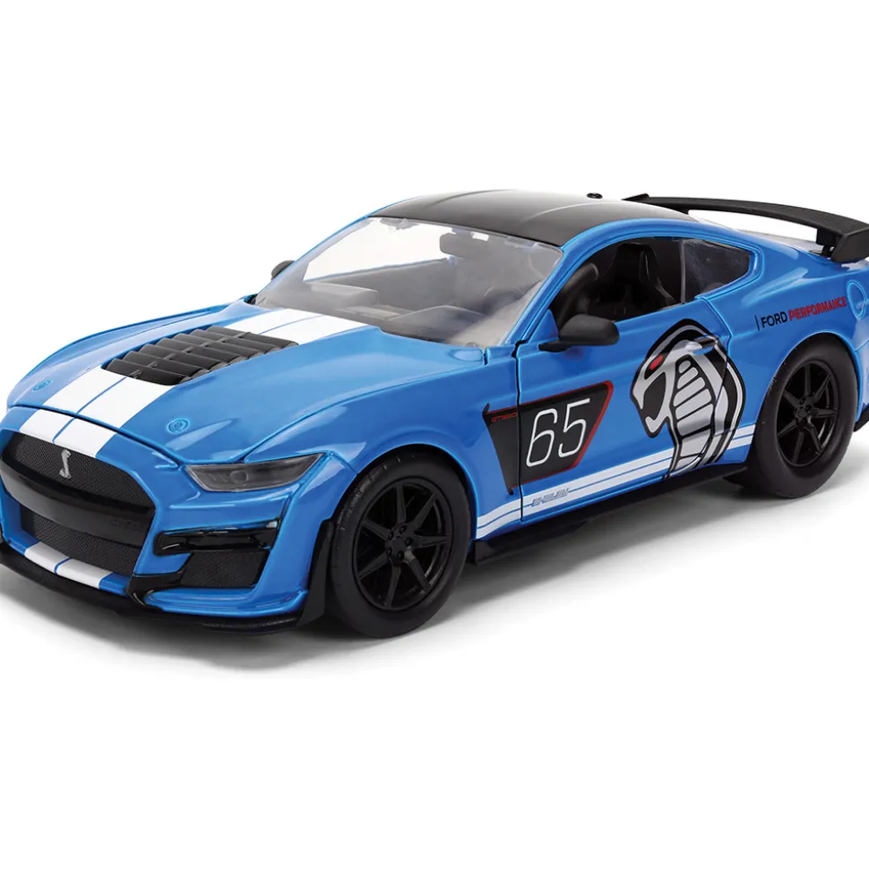 2020 Shelby Mustang G.T. 500 - Blue Cobra 1:24 Scale Diecast Model Car by Jada Toys