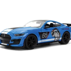 2020 Shelby Mustang G.T. 500 - Blue Cobra 1:24 Scale Diecast Model Car by Jada Toys