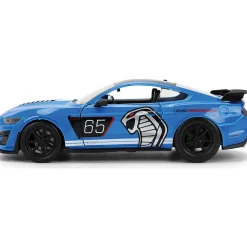 2020 Shelby Mustang G.T. 500 - Blue Cobra 1:24 Scale Diecast Model Car by Jada Toys